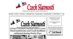 Desktop Screenshot of czechslavnosti.com